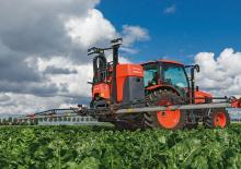 Pulverizatoare de câmp montabile Kubota XMS216 iXflow-E