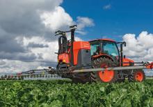 Pulverizatoare de câmp montabile Kubota XMS218 iXflow-E