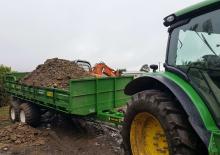 Remorci autobasculante Hustler 12 ton