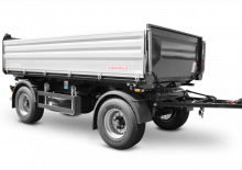 Remorci autobasculante Schwarzmüller 2-axle 3-way tipper trailer - building site