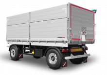 Remorci autobasculante Schwarzmüller 2-axle 3-way tipper trailer - long-haul transport