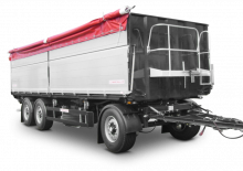 Remorci autobasculante Schwarzmüller 3-axle 3-way tipper trailer - long-haul transport