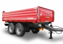 Remorci autobasculante Schwarzmüller Centre-axle 3-way tipper trailer - building site