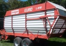 Remorci cu tocător pentru siloz Kemper Euro L 815