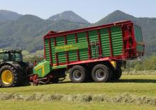 Remorci cu tocător pentru siloz Strautmann Giga-Vitesse CFS 3602