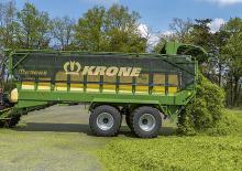Remorci cu tocător pentru siloz Krone GX 440 Pro