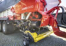 Remorci cu tocător pentru siloz Pöttinger Jumbo 8450 DB