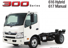Șasiuri rigide Hino 300 616 HYBRID 4x2
