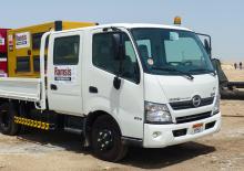Șasiuri rigide Hino 300 714 LWB Crew Cab 4x2