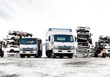 Șasiuri rigide Hino 300 916 HYBRID 4x2