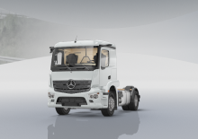 Șasiuri rigide Mercedes-Benz Actros 1824 L 4x2