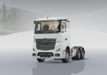 Șasiuri rigide Mercedes-Benz Actros 3343 L 6x4