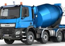 Șasiuri rigide DAF CF 370 FAD Mixer Construction