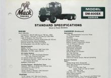 Șasiuri rigide Mack DM-600SX CA481 ET973 6x4