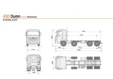 Șasiuri rigide Hyundai Commercial Vehicles H380.430 D6HA3H