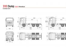 Șasiuri rigide Hyundai Commercial Vehicles H400.310 D6HA40A