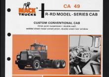 Șasiuri rigide Mack RL457L CA49 1160 4x2