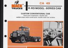 Șasiuri rigide Mack RS457L CA49 1150 4x2