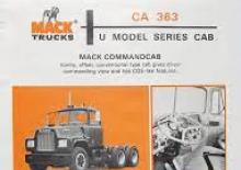 Șasiuri rigide Mack U-600T CA363 ET673E 4x2