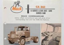 Șasiuri rigide Mack U-700ST CA361 ENDT 865 6x4
