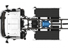 Șasiuri rigide DAF XB 190 FA 16t Electric
