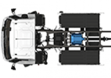 Șasiuri rigide DAF XB 190 FA 19t Electric