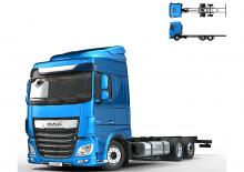 Șasiuri rigide DAF XF 450 FAR Low Deck
