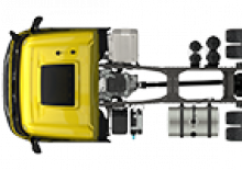 Șasiuri rigide DAF XFC 410 FAT