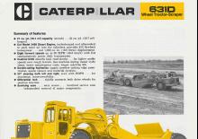 Screpere Caterpillar 631D