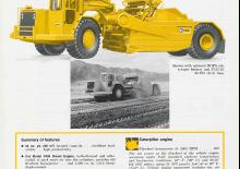 Screpere Caterpillar 633D