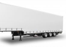 Semi-trailere cu platformă cu prelată Schwarzmüller 3-axle jumbo sliding tarpaulin platform semitrailer