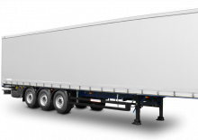 Semi-trailere cu platformă cu prelată Schwarzmüller 3-axle sliding tarpaulin platform semitrailer with twin-level loading system