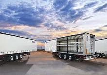 Semi-trailere cu platformă cu prelată Schmitz Cargobull S.CS MEGA X-LIGHT