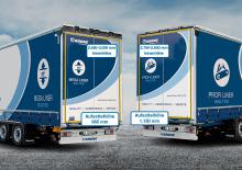 Semi-trailere cu platformă cu prelată Krone SDP 27 eLG4-CS