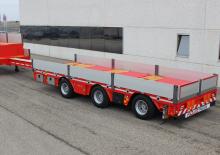 Semi-trailere cu platformă joasă ROJO GP 2EG + 1EG