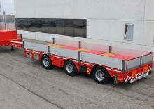 Semi-trailere cu platformă joasă ROJO GP 2EG + 2EG