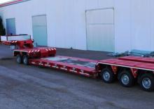 Semi-trailere cu platformă joasă ROJO GRS 4 + CDS 1