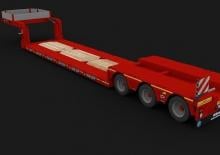 Semi-trailere cu platformă joasă Kässbohrer K.SLL 3 / 3H - 24 / 30