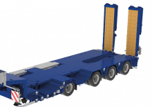 Semi-trailere cu platformă joasă Goldhofer STZ-T