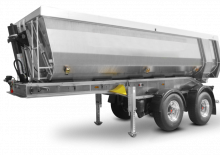 Semiremorci basculante Schwarzmüller 2-axle full aluminium segment tipper semitrailer - wheelbase 1,810 mm