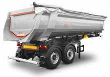 Semiremorci basculante Schwarzmüller 2-axle steel segment tipper semitrailer