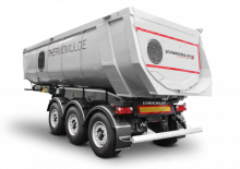 Semiremorci basculante Schwarzmüller 3-Axle Aluminium-Segment Tipper Semitrailer with thermal insulation