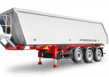 Semiremorci basculante Schwarzmüller 3-axle full aluminium hollow profile tipper semitrailer