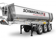 Semiremorci basculante Schwarzmüller 3-axle full aluminium segment tipper semitrailer