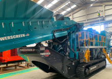 Stații de reciclare moloz Powerscreen 1400 Maxtrak