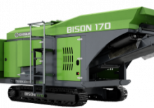 Stații de reciclare moloz EvoQuip Bison 170