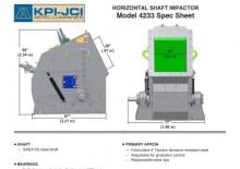 Stații de reciclare moloz KPI-JCI CS4233CC