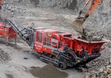 Stații de reciclare moloz Terex-Finlay J 1160