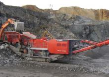 Stații de reciclare moloz Terex-Finlay J 1480