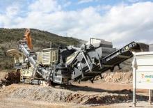 Stații de reciclare moloz Metso Lokotrack LT 1213 SE